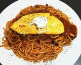 やけくそオムカレーナポリタン作り方15写真