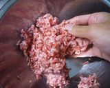 ふっくら肉汁ジュワ～✿自慢のハンバーグ✿作り方3写真