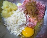 ふっくら肉汁ジュワ～✿自慢のハンバーグ✿作り方4写真