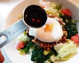 レンチン温玉と納豆サラダ～最強コンビ～作り方8写真