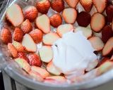 ふわんふわんとろける豪華な苺ドームケーキ作り方5写真