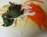 余ったパスタのオープンオムレツ作り方2写真
