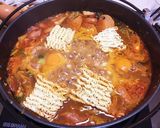 スパムの韓国ラーメンが絶品!プデチゲ作り方8写真