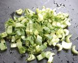 簡単！しらすと小松菜のお味噌汁作り方1写真