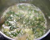 簡単！しらすと小松菜のお味噌汁作り方2写真
