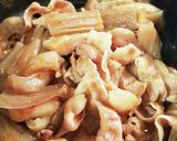 豚肉こんにゃくのピリ辛煮です。作り方3写真