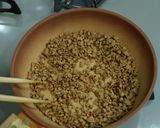 大豆ミートのピリ辛肉味噌もやし作り方3写真