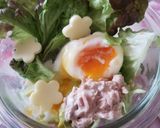 ツナマヨクロワッサン&初温玉サラダ♡作り方6写真