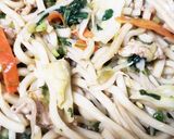 お年寄り絶賛シリーズ☆チン菜焼きうどん☆作り方8写真
