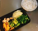 ちょっとピリ辛なナポリタンライス作り方1写真