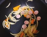 ちょっとピリ辛なナポリタンライス作り方3写真