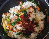 ちょっとピリ辛なナポリタンライス作り方6写真