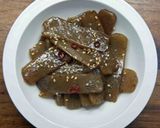蒟蒻のにんにく炒め作り方4写真