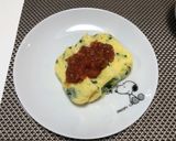 ほうれん草の厚焼き風たまご【幼児向け】作り方9写真