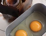 キャンプでメスティン目玉焼き作り方2写真
