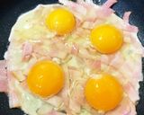 どこを食べても美味！ベーコンエッグ作り方3写真