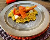 ペルー唐辛子x黄小麦xエビ〜美味しい!作り方4写真