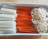 お弁当★レンジ簡単★英国ピクルス★常備菜作り方4写真