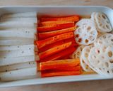 お弁当★レンジ簡単★英国ピクルス★常備菜作り方5写真