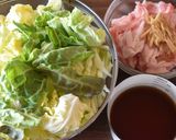 豚バラと春キャベツのやわらか炒め煮作り方1写真