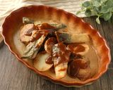 塩サバと新じゃがのカレーソースがけ作り方5写真