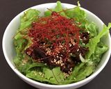 簡単♡つまみ♡洋風牛肉時雨のサラダ菜包み作り方7写真