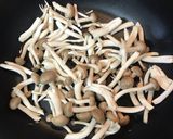 シメジと水菜の全粒粉アラビアータ作り方6写真