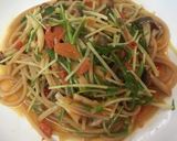 シメジと水菜の全粒粉アラビアータ作り方19写真