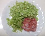 サッポロ一番で♥麻婆豆腐風ラーメン作り方1写真