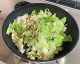 ちょい盛だいこんいりちーレタスチャーハン作り方3写真