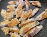 フライパンでBBQチキン作り方3写真