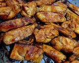 フライパンでBBQチキン作り方6写真