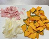 簡単かぼちゃサラダ作り方1写真
