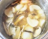 かぶときのこのとろみ中華スープ作り方5写真