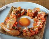 ガレット【お肉と根菜・お豆のカスレ風】作り方12写真