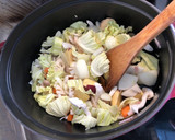 さつまいもと大豆のトマト煮込み作り方3写真