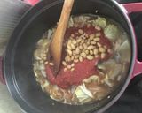さつまいもと大豆のトマト煮込み作り方4写真