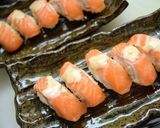 とろける味わい炙りチーズサーモン握り寿司作り方5写真