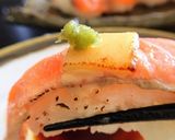 とろける味わい炙りチーズサーモン握り寿司作り方10写真