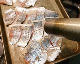 鯵のレモン皮と塩昆布〆作り方2写真