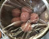 豚挽きの煮込みハンバーグ作り方2写真