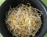 韓国料理 コンナムルパブ(豆もやしご飯)作り方3写真