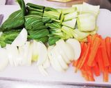 【初心者向け】野菜と豚肉の炒めもの作り方1写真