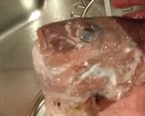 鯛のカブトをしこたま下処理します。作り方3写真