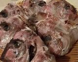 鯛のカブトをしこたま下処理します。作り方5写真