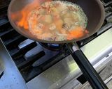 牡蠣醤油で豚バラ大根作り方4写真