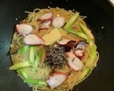 蛸とアスパラの塩昆布バターパスタ作り方2写真
