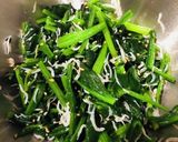 ☆ヘルシー副菜♫ほうれん草のしらす和え☆作り方3写真