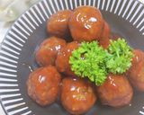 レンコン・たけのこ入り肉だんご作り方7写真