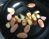 魚肉ソーセージとエリンギのケチャマヨ炒め作り方6写真